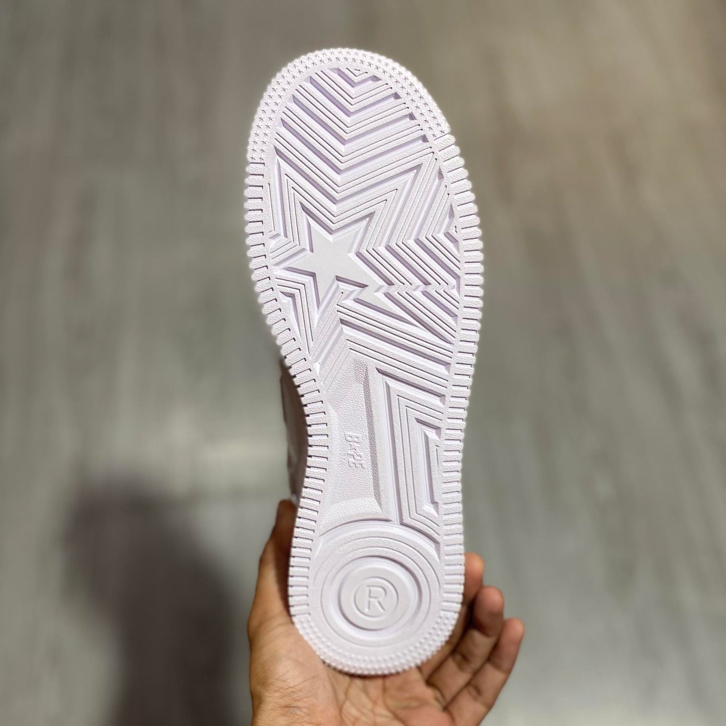 BapeSta 'Triple White'