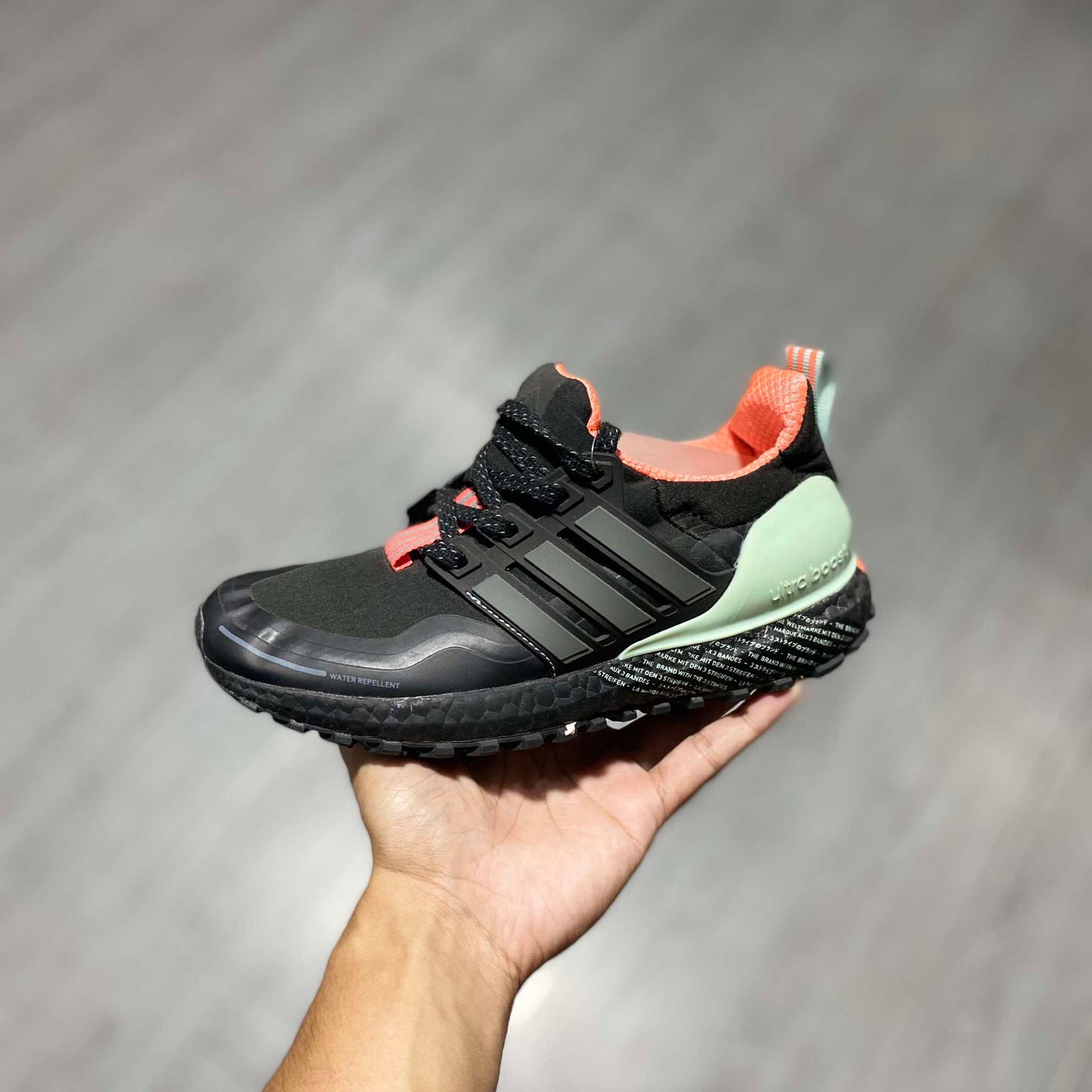 UltraBoost Guard 'Core Black Green Tint'