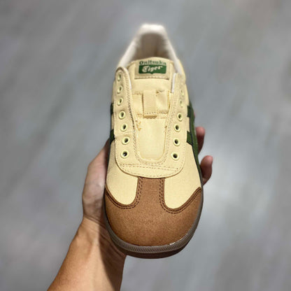 Onitsuka Tiger 'Brown Green' Slip On